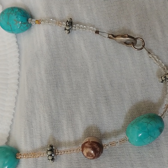 Turquoise Gemstone Necklace - Picture 8 of 10